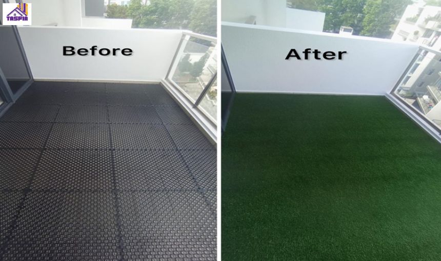 Admin/Blog/Details/Balcony artificial grass installation.jpg